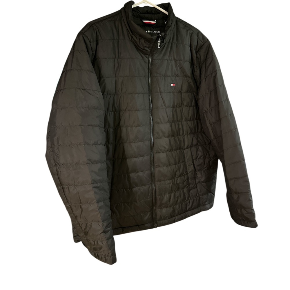 Tommy Hilfiger Men's Dark Gray Puffer Jacket